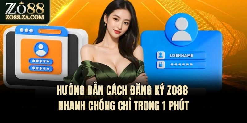 Hướng Dẫn Cách Đăng Ký Zo88 Nhanh Chóng Chỉ Trong 1 Phút