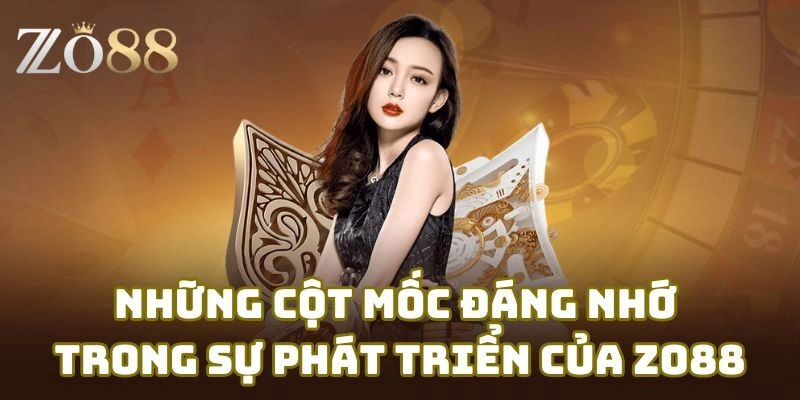 Những cột mốc đáng nhớ trong sự phát triển của Zo88